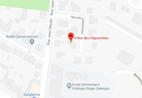 Plan d'accès Gonesse